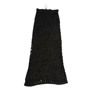ZARA Crochet Mid Rise Maxi Skirt - Size‎ M